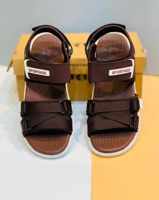 Men's Rexine Fancy Sandals Sportage Brown