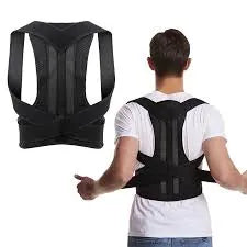 Adjustable Posture Corrector & Back Brace for Men & Women - Upper Back Straightener for Pain Relief
