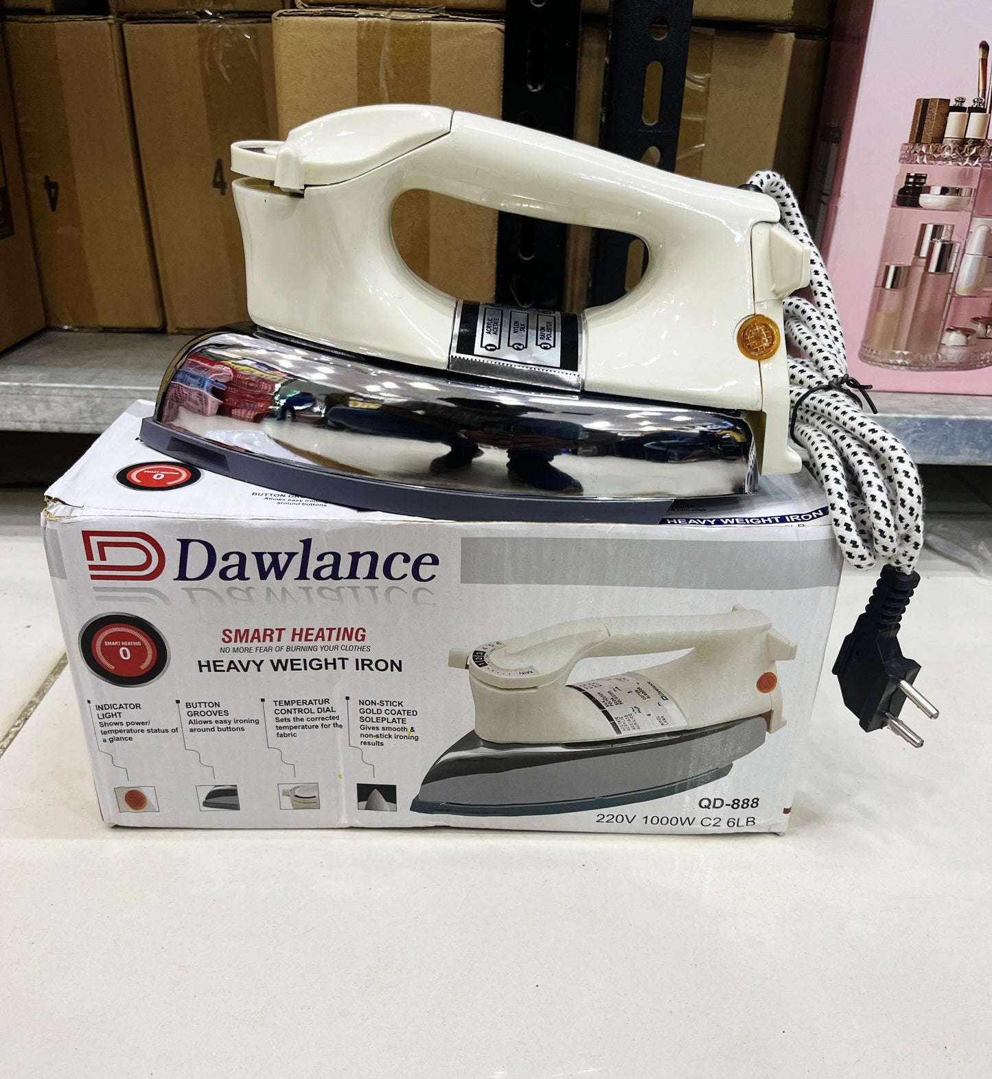 Smart Heating Heavy Weight Dawlance Iron
