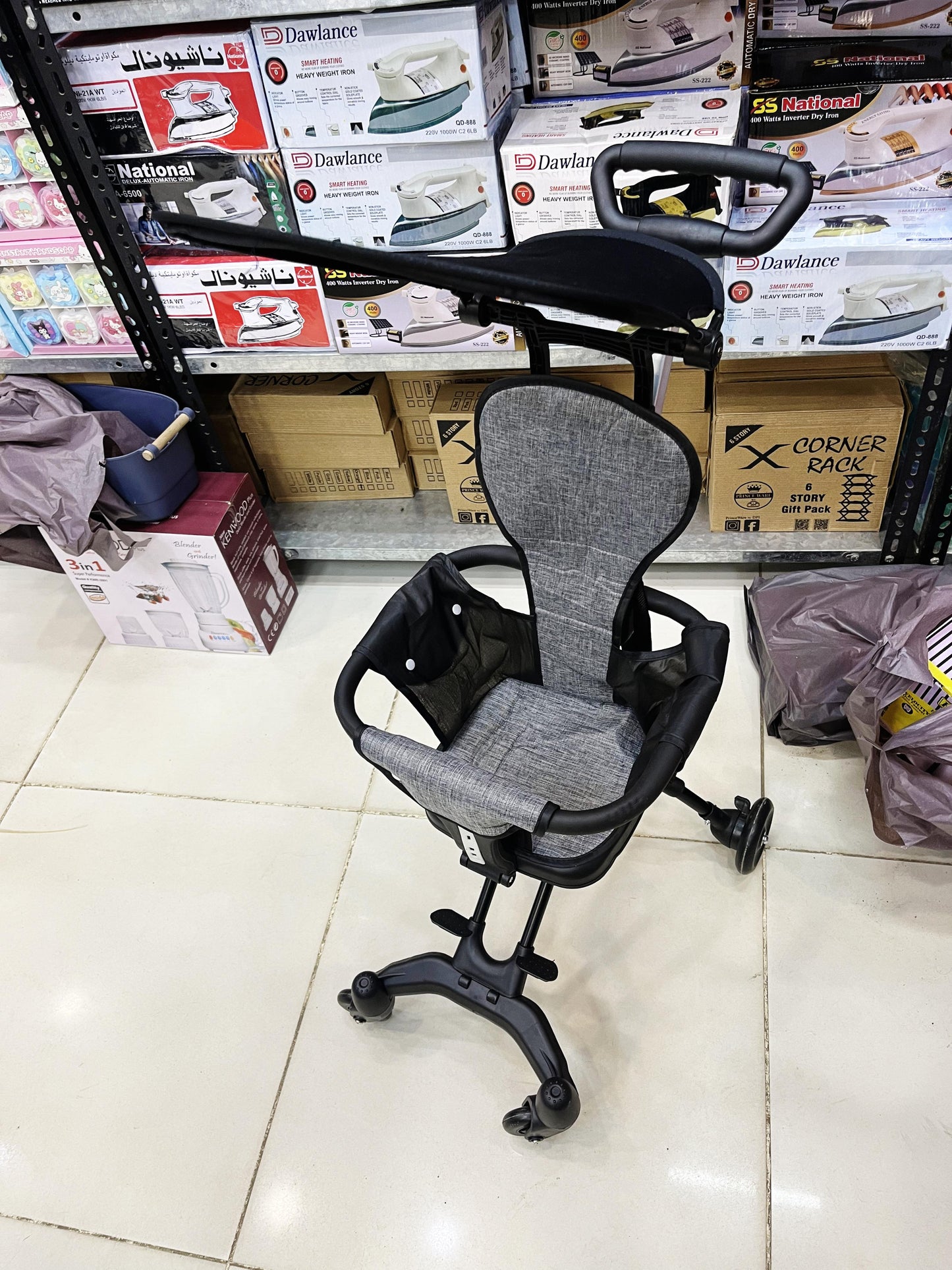 Lightweight Foldable Toddler Stroller for Babies