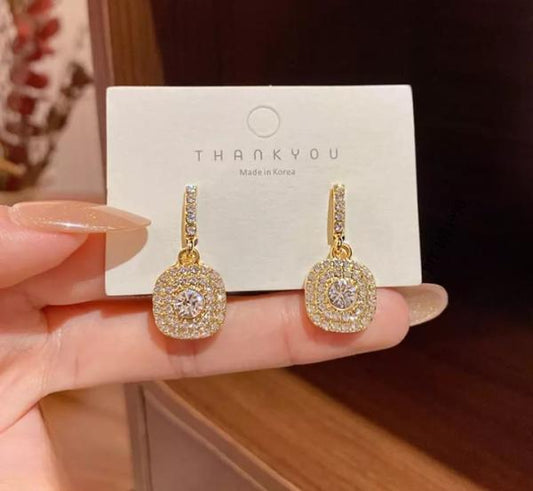 Crystal Earrings – Sparkling Dangle Earrings (PJT-990