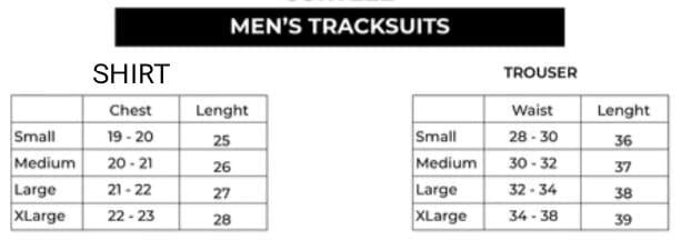 2 PCS men's track suit