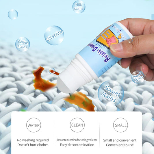 Detergent Remover Roller Easy Portability Stain Detergent Remover Roller