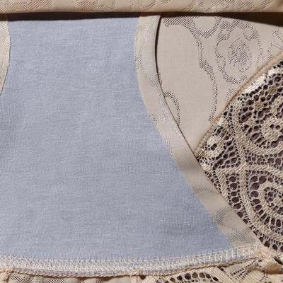Comfortable Lace Work Spandex Briefs - 3 Pcs Multicolor Set