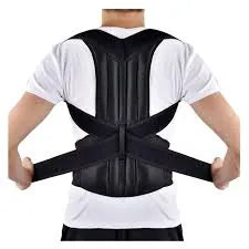 Adjustable Posture Corrector & Back Brace for Men & Women - Upper Back Straightener for Pain Relief