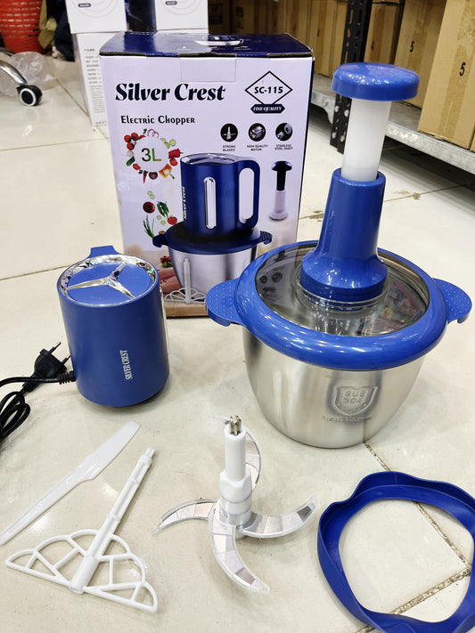 Manual+Electric Silver Crest New Meat Grinder