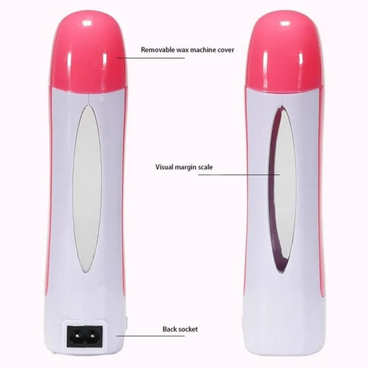 Complete Waxing Set with Heater, Refill & Strips easy and effective at-home hair removal