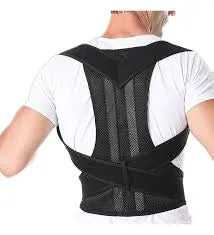 Adjustable Posture Corrector & Back Brace for Men & Women - Upper Back Straightener for Pain Relief