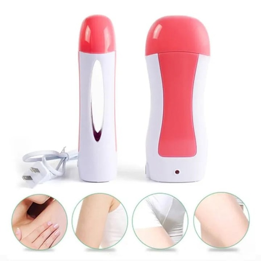 Complete Waxing Set with Heater, Refill & Strips easy and effective at-home hair removal